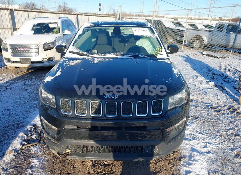 Photo 12 of 2019 Jeep Compass SPORT 4X4 (VIN 3C4NJDAB1KT714106)