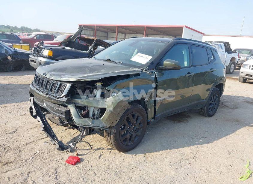 Photo 2 of 2021 Jeep Compass FREEDOM 4X4 (VIN 3C4NJDAB2MT591225)