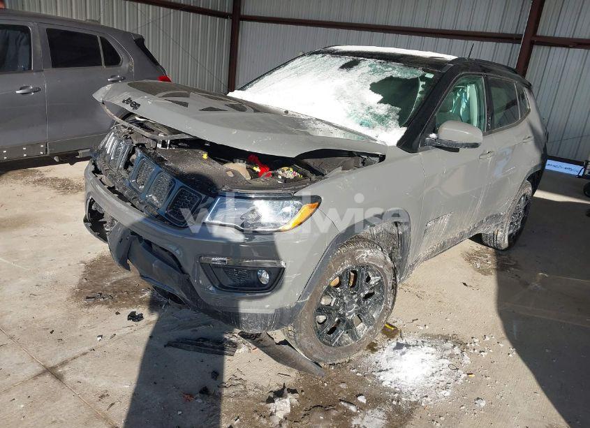 Photo 2 of 2021 Jeep Compass FREEDOM 4X4 (VIN 3C4NJDAB2MT591242)