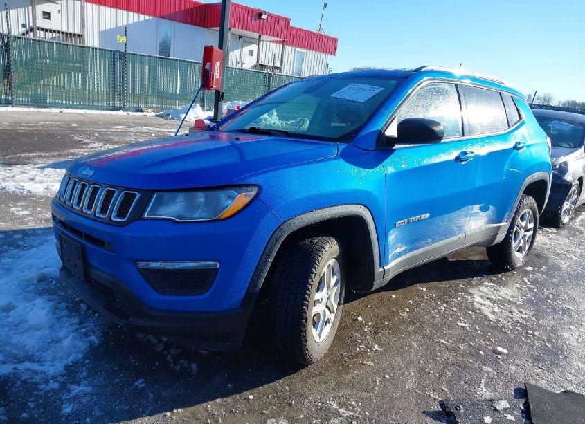 Photo 2 of 2018 Jeep Compass SPORT 4X4 (VIN 3C4NJDAB3JT440776)