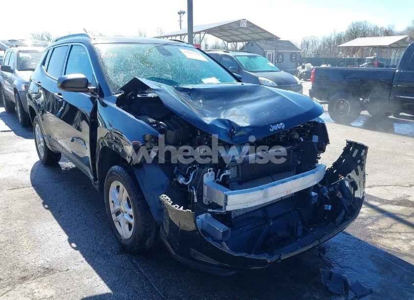 2019 Jeep Compass SPORT 4X4 (VIN 3C4NJDAB4KT702998) main photo