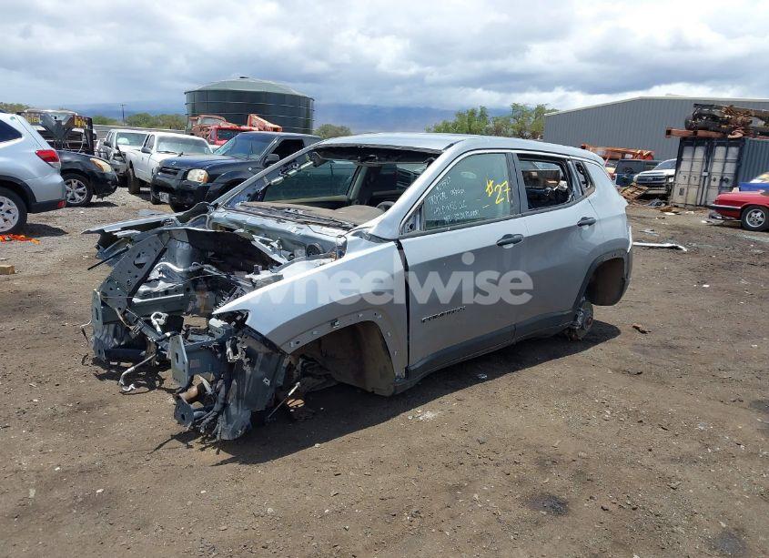 Photo 2 of 2022 Jeep Compass SPORT 4X4 (VIN 3C4NJDAB5NT205608)