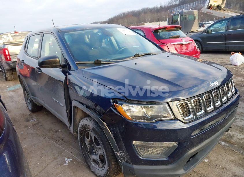 2017 Jeep New COMPASS SPORT 4X4 (VIN 3C4NJDAB7HT627724) main photo