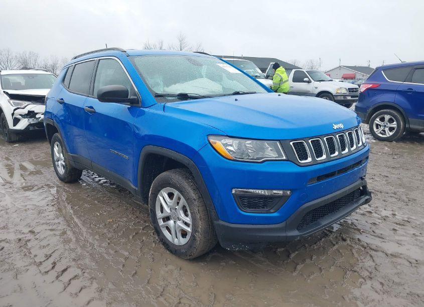2021 Jeep Compass SPORT 4X4 (VIN 3C4NJDAB7MT509912) main photo