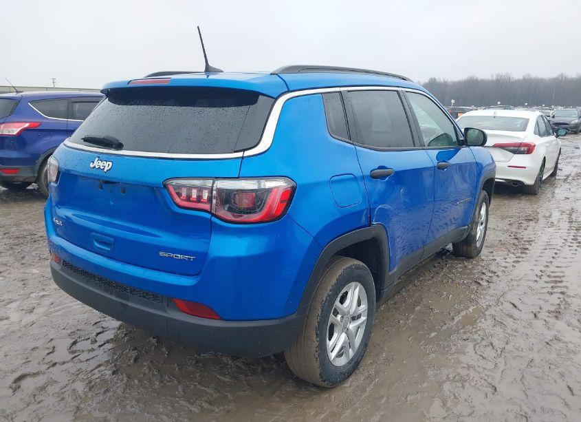 Photo 4 of 2021 Jeep Compass SPORT 4X4 (VIN 3C4NJDAB7MT509912)