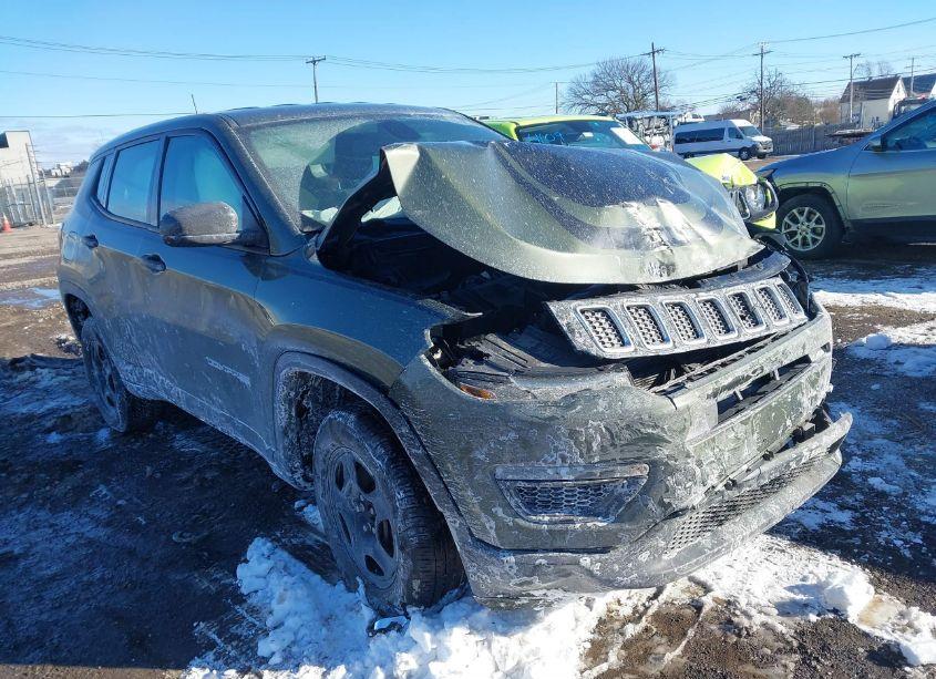 2021 Jeep Compass SPORT 4X4 (VIN 3C4NJDAB8MT591777) main photo