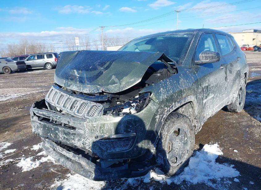 Photo 2 of 2021 Jeep Compass SPORT 4X4 (VIN 3C4NJDAB8MT591777)