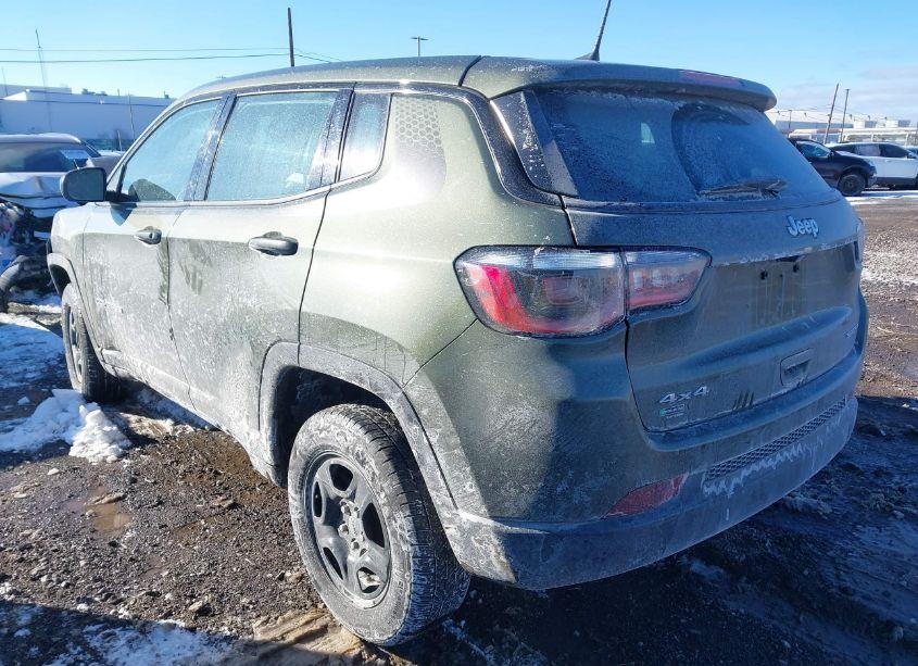 Photo 3 of 2021 Jeep Compass SPORT 4X4 (VIN 3C4NJDAB8MT591777)