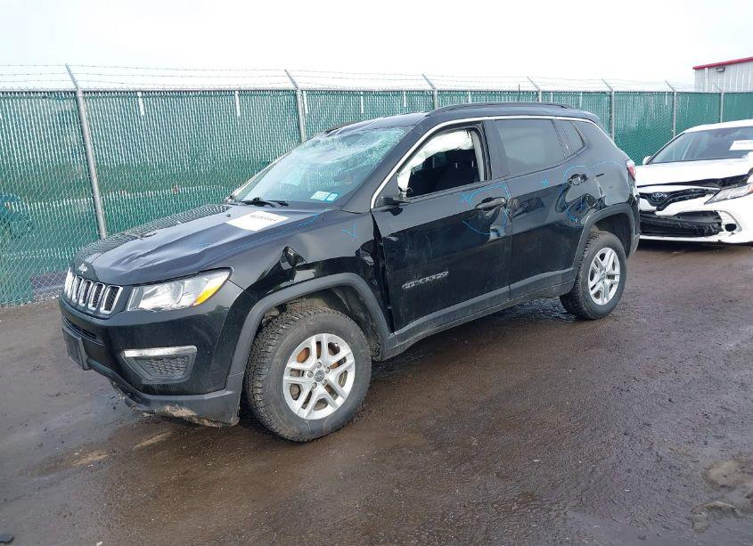 Photo 2 of 2020 Jeep Compass SPORT 4X4 (VIN 3C4NJDAB9LT161755)