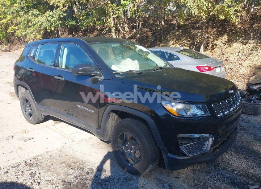 2021 Jeep Compass SPORT 4X4 (VIN 3C4NJDAB9MT591500) main photo