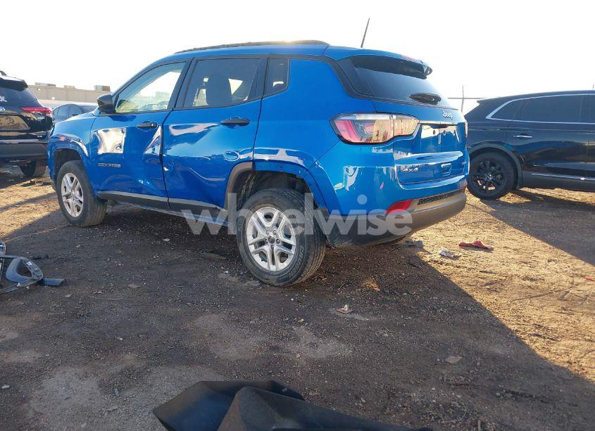 Photo 3 of 2018 Jeep Compass SPORT 4X4 (VIN 3C4NJDABXJT169411)