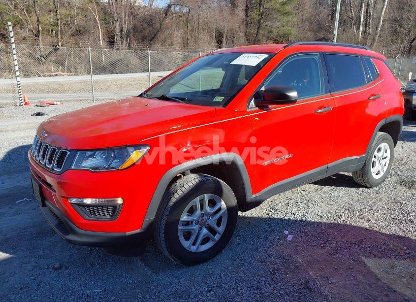 Photo 2 of 2018 Jeep Compass SPORT 4X4 (VIN 3C4NJDABXJT213536)