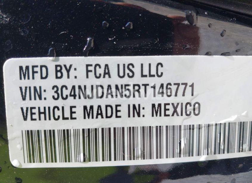 Photo 9 of 2024 Jeep Compass SPORT 4X4 (VIN 3C4NJDAN5RT146771)