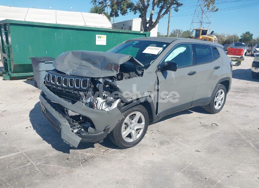 Photo 2 of 2023 Jeep Compass SPORT 4X4 (VIN 3C4NJDAN8PT529858)