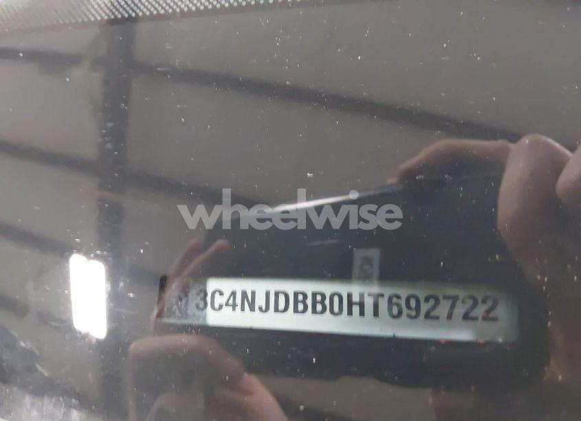 Photo 9 of 2017 Jeep New COMPASS LATITUDE 4X4 (VIN 3C4NJDBB0HT692722)