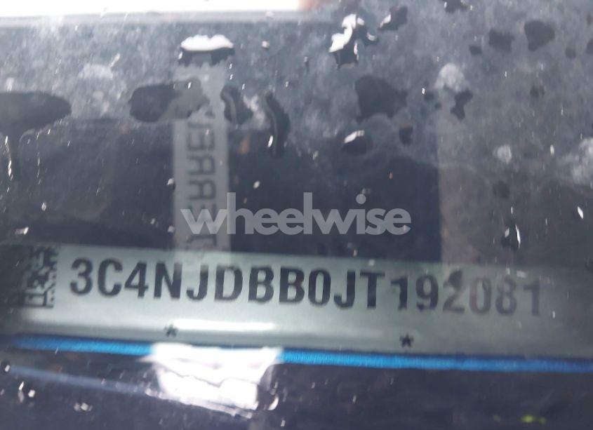 Photo 9 of 2018 Jeep Compass LATITUDE 4X4 (VIN 3C4NJDBB0JT192081)