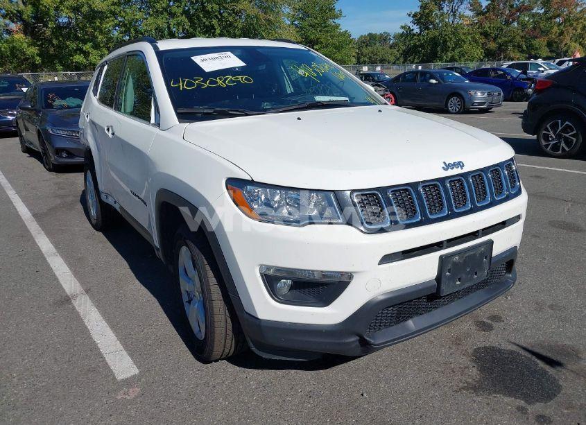 2021 Jeep Compass LATITUDE 4X4 (VIN 3C4NJDBB0MT500726) main photo