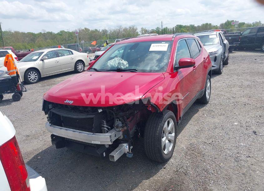 Photo 12 of 2020 Jeep Compass LATITUDE 4X4 (VIN 3C4NJDBB1LT135570)