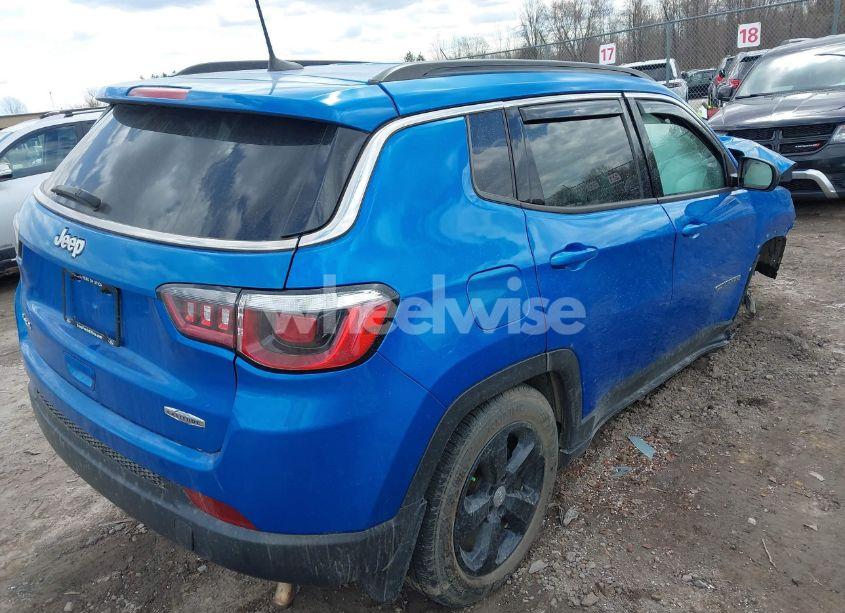 Photo 4 of 2020 Jeep Compass LATITUDE 4X4 (VIN 3C4NJDBB1LT160484)