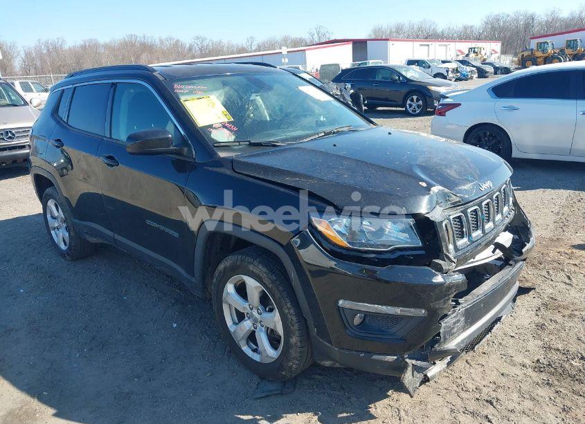 2021 Jeep Compass LATITUDE 4X4 (VIN 3C4NJDBB1MT545190) main photo