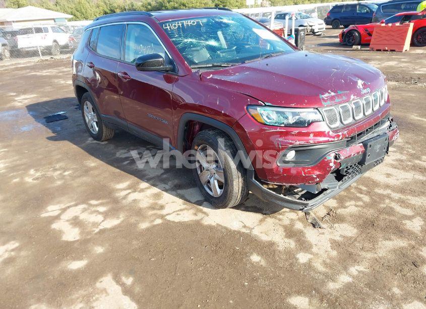 2022 Jeep Compass LATITUDE 4X4 (VIN 3C4NJDBB1NT125074) main photo