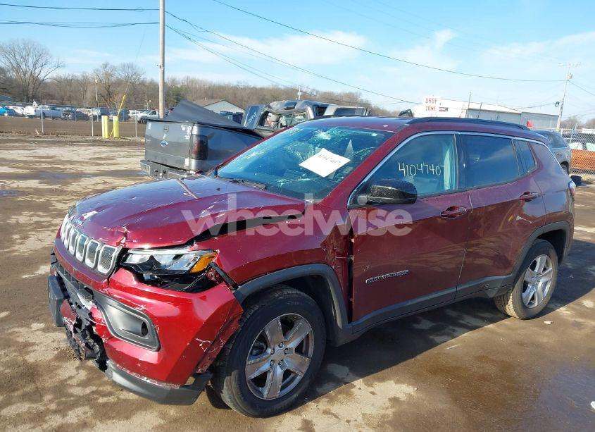 Photo 6 of 2022 Jeep Compass LATITUDE 4X4 (VIN 3C4NJDBB1NT125074)