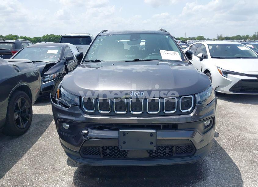 Photo 12 of 2022 Jeep Compass LATITUDE 4X4 (VIN 3C4NJDBB1NT164523)