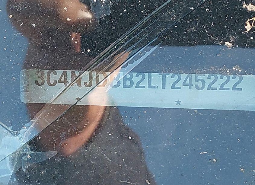 Photo 9 of 2020 Jeep Compass LATITUDE 4X4 (VIN 3C4NJDBB2LT245222)