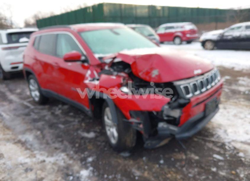 2021 Jeep Compass LATITUDE 4X4 (VIN 3C4NJDBB2MT530455) main photo
