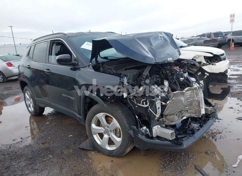 2021 Jeep Compass LATITUDE 4X4 (VIN 3C4NJDBB2MT600066) main photo