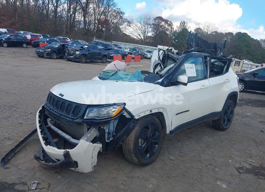 Photo 2 of 2021 Jeep Compass ALTITUDE 4X4 (VIN 3C4NJDBB2MT603680)