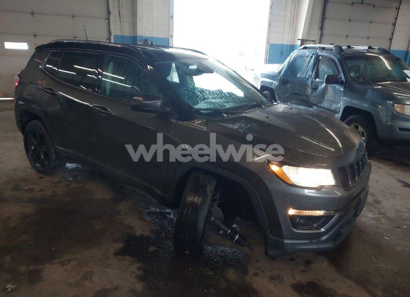 2021 Jeep Compass ALTITUDE 4X4 (VIN 3C4NJDBB3MT526057) main photo