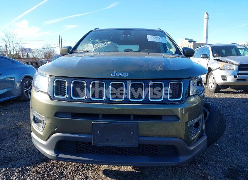 Photo 12 of 2021 Jeep Compass LATITUDE 4X4 (VIN 3C4NJDBB3MT529993)