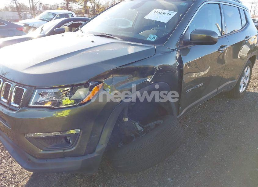 Photo 6 of 2021 Jeep Compass LATITUDE 4X4 (VIN 3C4NJDBB3MT529993)