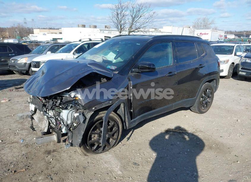 Photo 2 of 2022 Jeep Compass ALTITUDE 4X4 (VIN 3C4NJDBB3NT189648)