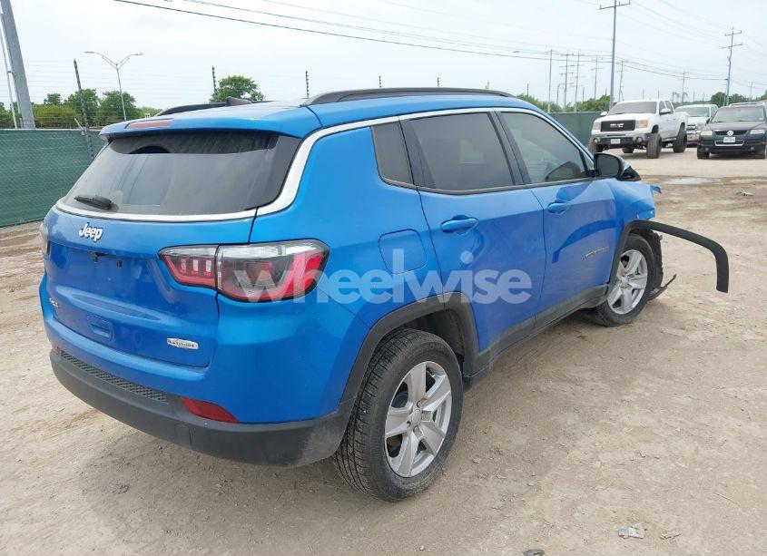 Photo 4 of 2022 Jeep Compass LATITUDE 4X4 (VIN 3C4NJDBB3NT231817)