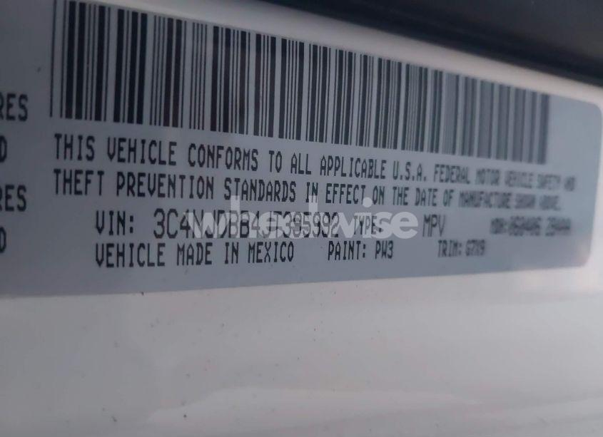 Photo 9 of 2018 Jeep Compass ALTITUDE 4X4 (VIN 3C4NJDBB4JT395992)