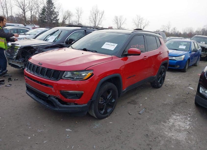 Photo 2 of 2020 Jeep Compass ALTITUDE 4X4 (VIN 3C4NJDBB4LT139791)
