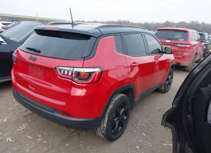 Photo 4 of 2020 Jeep Compass ALTITUDE 4X4 (VIN 3C4NJDBB4LT139791)