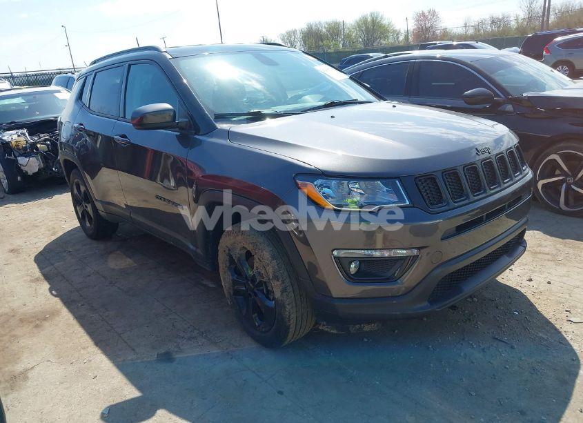 2021 Jeep Compass ALTITUDE 4X4 (VIN 3C4NJDBB4MT555101) main photo