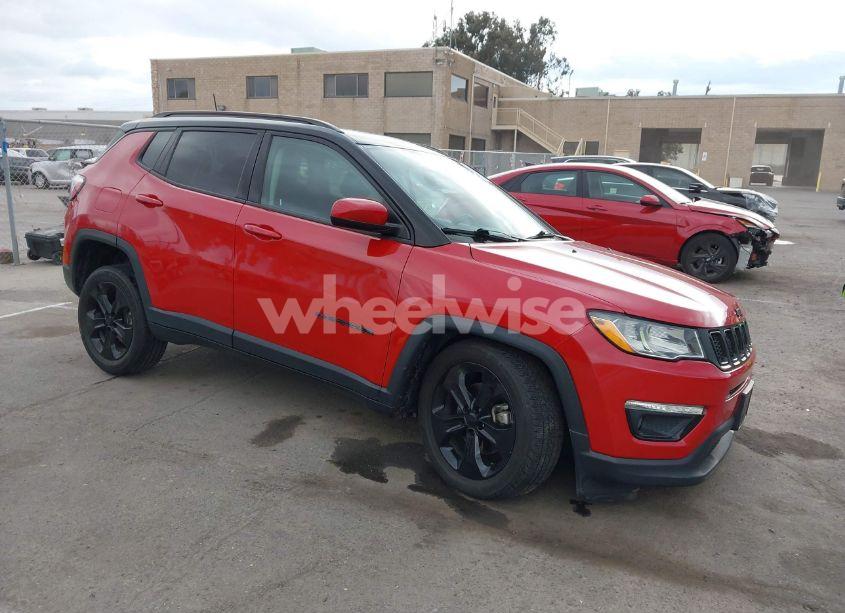 2021 Jeep Compass ALTITUDE 4X4 (VIN 3C4NJDBB4MT603079) main photo