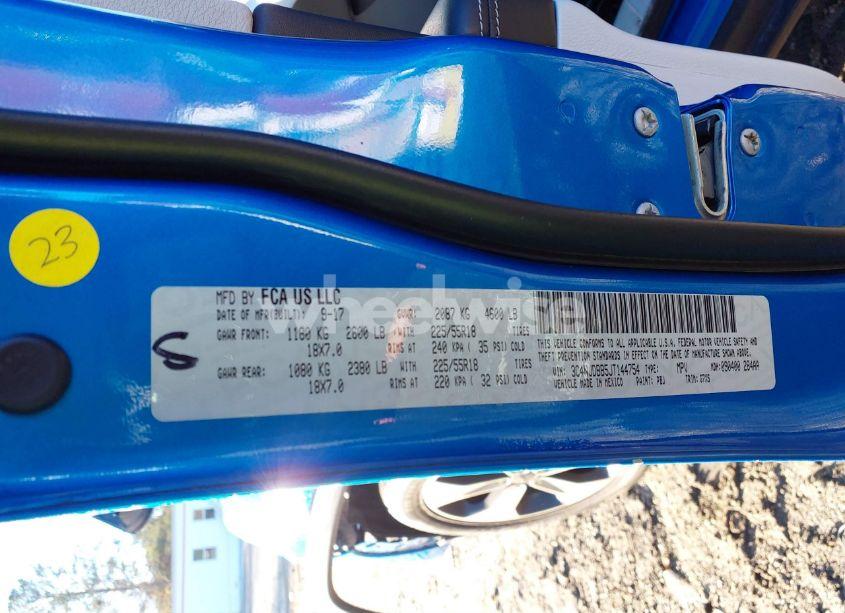 Photo 9 of 2018 Jeep Compass LATITUDE 4X4 (VIN 3C4NJDBB5JT144754)