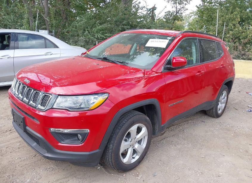 Photo 2 of 2021 Jeep Compass LATITUDE 4X4 (VIN 3C4NJDBB5MT515500)