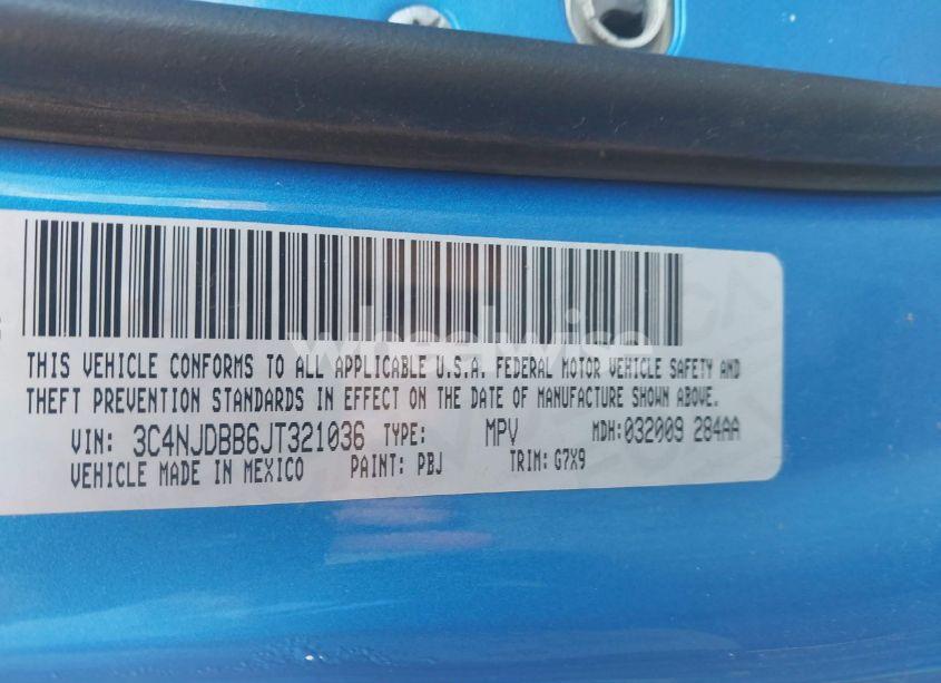 Photo 9 of 2018 Jeep Compass ALTITUDE 4X4 (VIN 3C4NJDBB6JT321036)