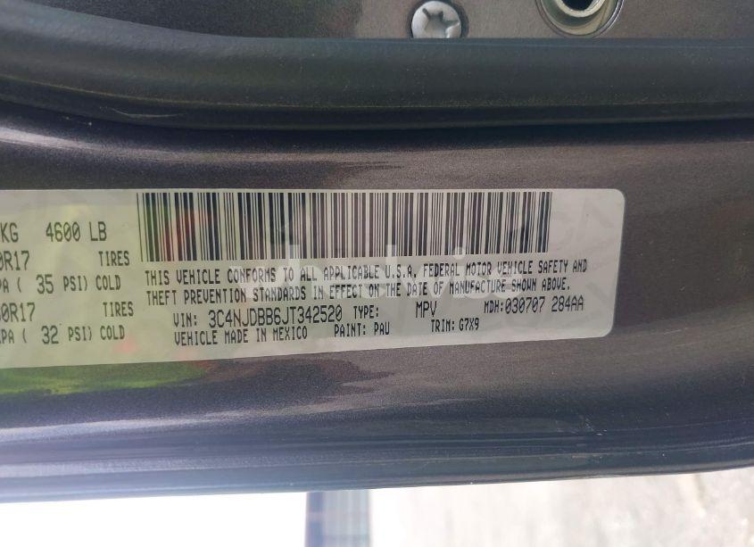 Photo 9 of 2018 Jeep Compass LATITUDE 4X4 (VIN 3C4NJDBB6JT342520)