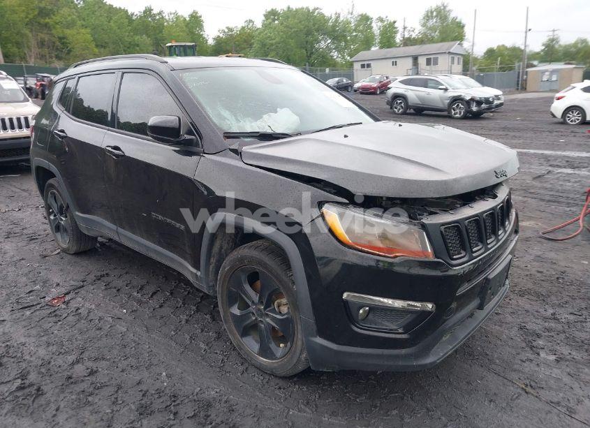 2021 Jeep Compass ALTITUDE 4X4 (VIN 3C4NJDBB6MT590092) main photo