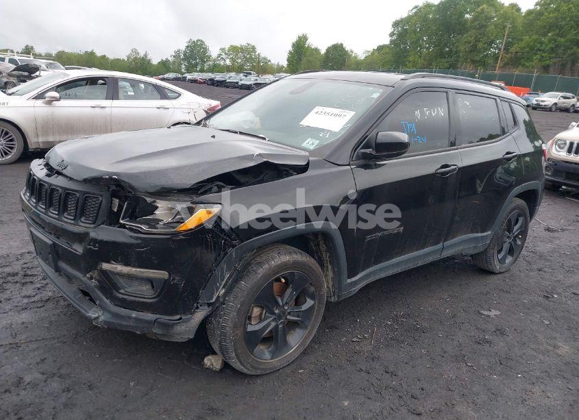 Photo 2 of 2021 Jeep Compass ALTITUDE 4X4 (VIN 3C4NJDBB6MT590092)