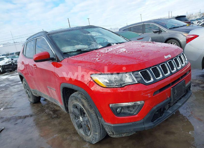 2018 Jeep Compass LATITUDE 4X4 (VIN 3C4NJDBB7JT481684) main photo