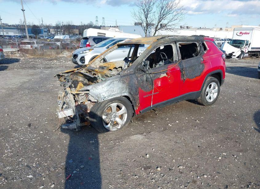 Photo 2 of 2020 Jeep Compass LATITUDE 4X4 (VIN 3C4NJDBB7LT150333)