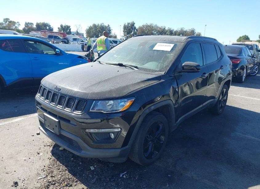 Photo 2 of 2020 Jeep Compass ALTITUDE 4X4 (VIN 3C4NJDBB7LT197376)